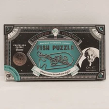 Einstein The Fish Puzzle 3D Brain Teaser Puzzle Free Shipping 