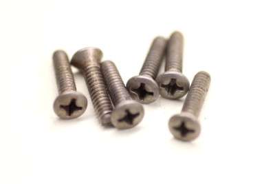 Aged ST Pickup Mounting Screw Set Nickel -fits to Strat  Art of Aging Serie