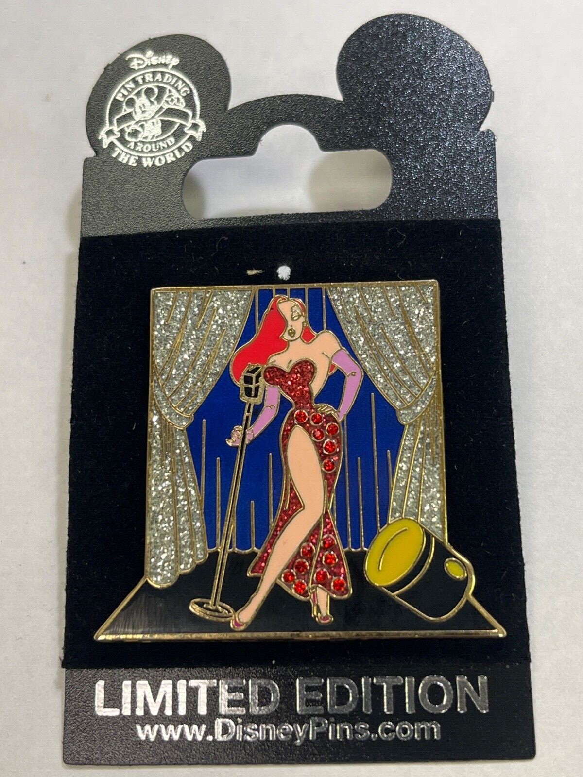 Rare Disney Trading Pin Walt Disney Jessica Rabbit LE 1000 on stage ...