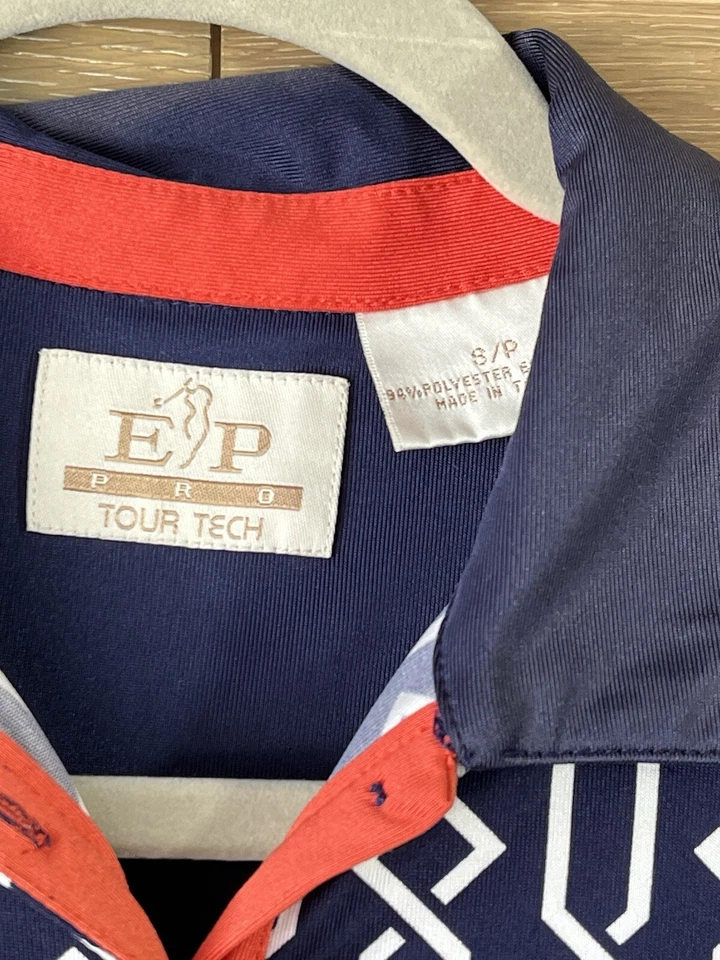 Camiseta sin mangas de golf EP Pro Tour Tech para mujer talla pequeña floral Foto 3 de 4