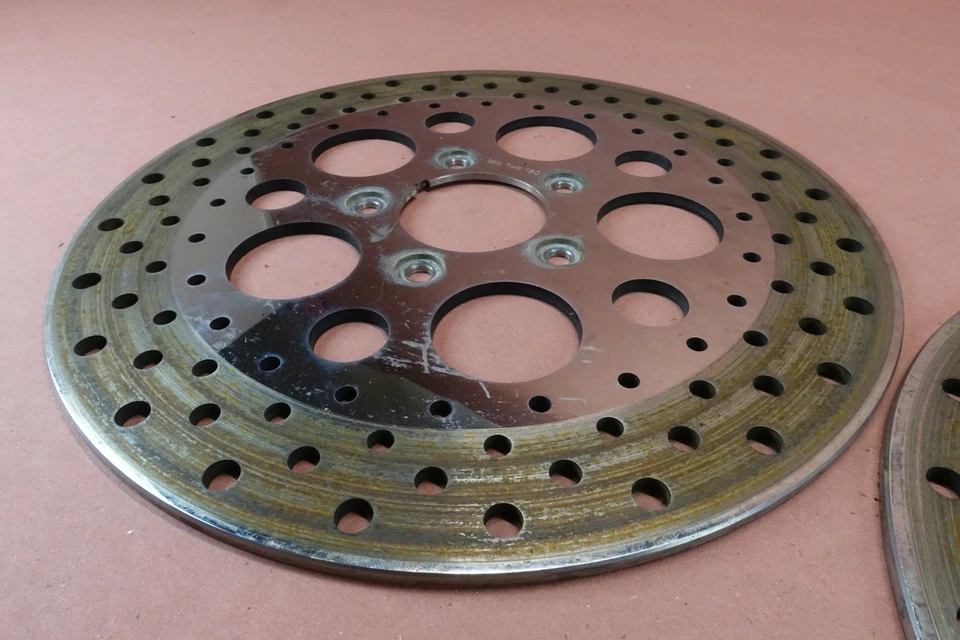 Harley Davidson Electra Glide 2000-2005 discos de rotor de freno delantero Foto 3 de 4