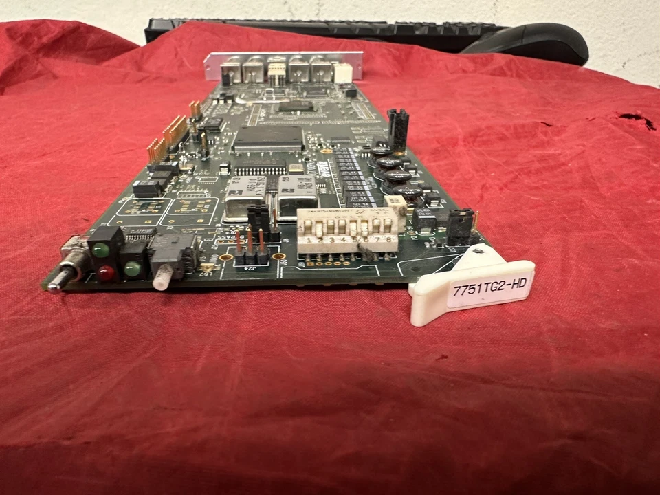 Evertz 7751TG2-HD Dual HD-SDI Test Signal Generator with Embedded Audio +3RU BP - Image 3 of 4