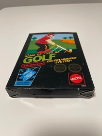 GOLF NES NINTENDO 1985 COMPLETE IN BOX CIB AUTHENTIC! GREAT CONDITION! 5 SCREW!