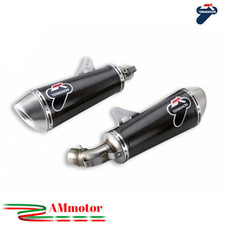 Coppia Scarico Termignoni Ducati Monster 696  Silenziatore Moto Carbon Racing