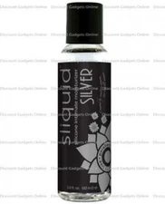 Sliquid Naturals Silver Silicone Lubricant 2oz Lube Personal Lotion