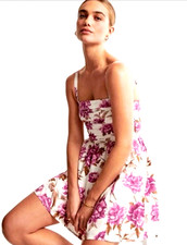 Abercrombie & Fitch Women’s Size XS Emerson Poplin Wide Strap Mini Dress