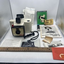 1960 s Polaroid Swinger Model 20 Land Camera Case Manual Ephemera