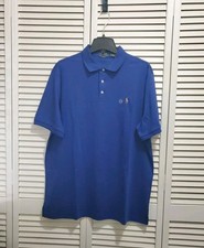NWT Polo Ralph Lauren Mens Classic Fit Soft Cotton Polo Shirt XL Blue