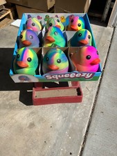 Sunny Days Jumbo squeezy duck - Tie Dye Squishy Stress Relief Toy 9 total