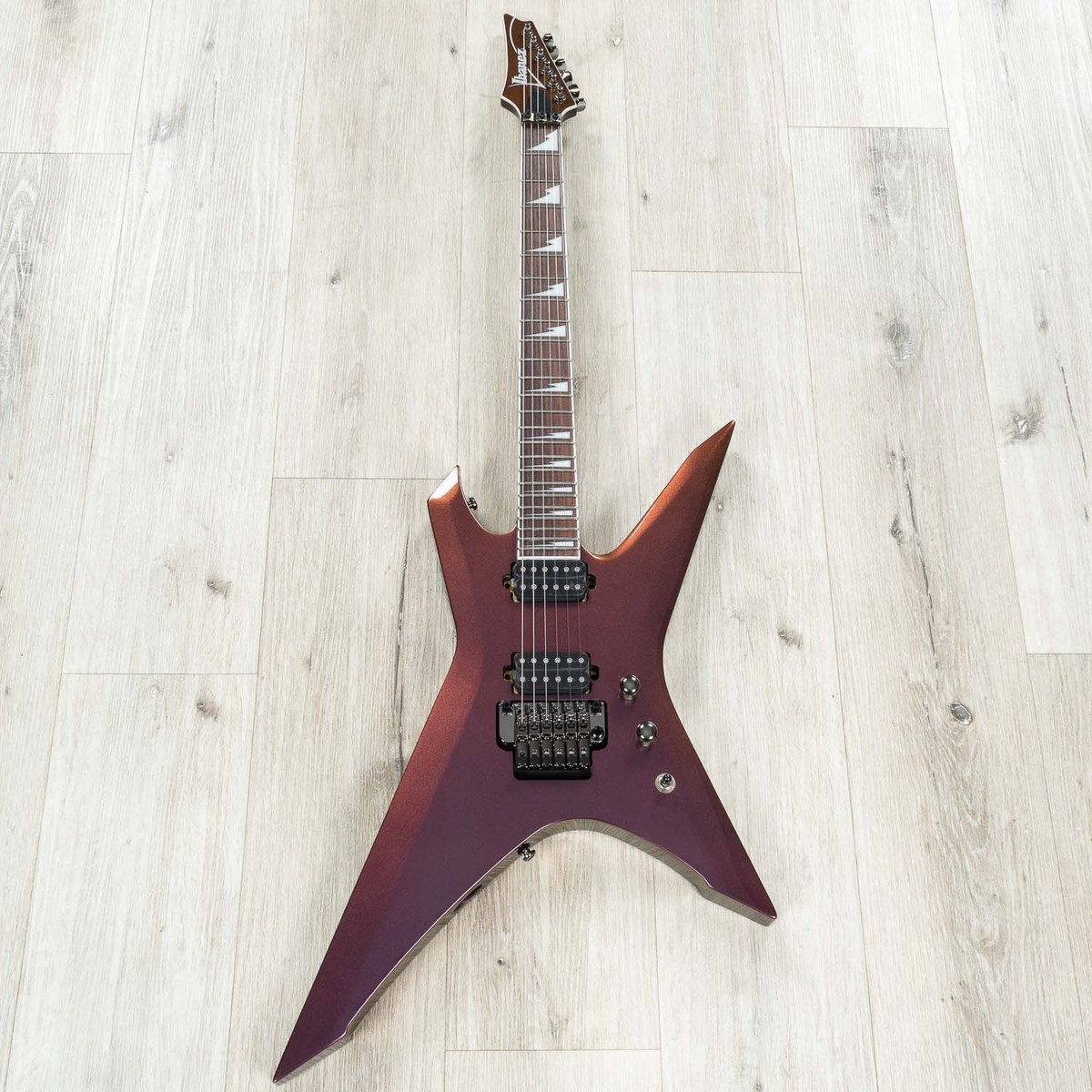 Ibanez Xiphos XPT420DX Guitar, Rosewood Fretboard, Rose Gold