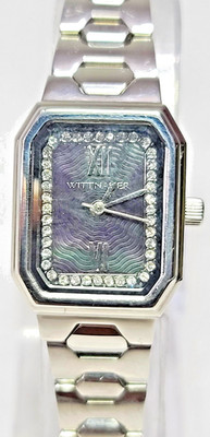 WN4050 WITTNAUER BLACK DIAL STAINLESS STEEL WOMEN'S WATCH MW5-118