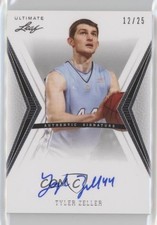 2012 Leaf Ultimate Base Auto Silver 12/25 Tyler Zeller #BA-TZ2 Auto 2t8