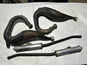 Yamaha Banshee Toomey Racing T5 Pipes T5 Silencers Exhaust 1987-2006