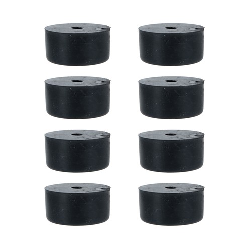 8PCS Black Speaker Mat Isolation Feet Floor Disc Rubber for Cutting Board - Bild 12 von 12