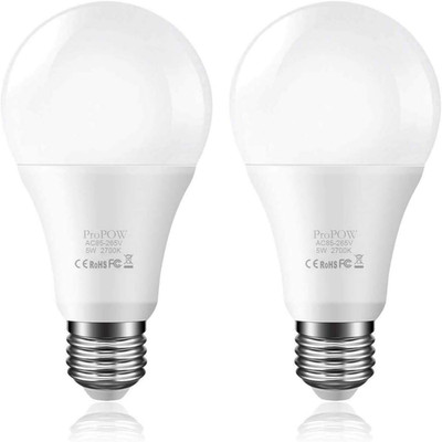 Dusk to Dawn Light Bulb, Sensor LED Bulbs Smart Lights Bulb 5W A19 Automatic On/