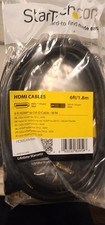 Startech 6 ft HDMI Male to DVI-D Male Cable - M/M 6ft/1.8m