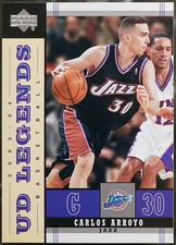 2003-04 Upper Deck Legends #87 Carlos Arroyo Basketball EX