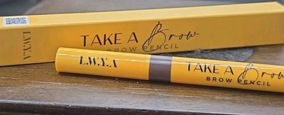 LWYA Take a Brow Pencil Light Brown 0.22g Precision Eyebrow Definer w Spoolie