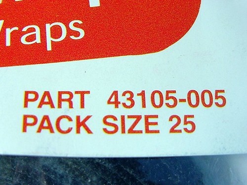 25 Leviton 5-Inch Hook and Loop Patch Cord Cable Tie Straps Polywrap 43105-005 - 第 4/4 張圖片