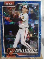 2026 Topps #46 Gunnar Henderson Blue Sand Glitter /150