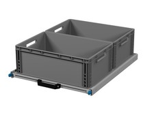 Produktbild - Heckauszug 600 x 800 mm Euroboxen für Camper, Caravan, Wohnmobil & Nutzfahrzeuge