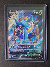 Sinistrail V FULL ART 187/202 Epée Bouclier Carte Pokemon Français