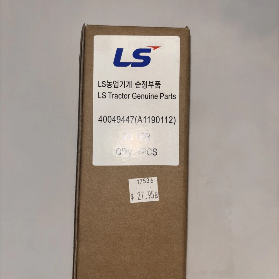 Ls Tractor Genuine Parts 40049447 Filter Element New Old Stock - Image 2 of 3