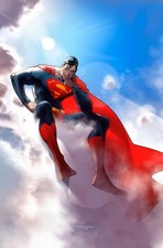 Super Man Logo Paper Poster 210 GSM No Frame 26