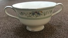 WEDGWOOD BONE CHINA MADE ENGLAND AGINCOURT GRÜN R-4471 CREME SUPPE SCHÜSSEL 4 1/2"
