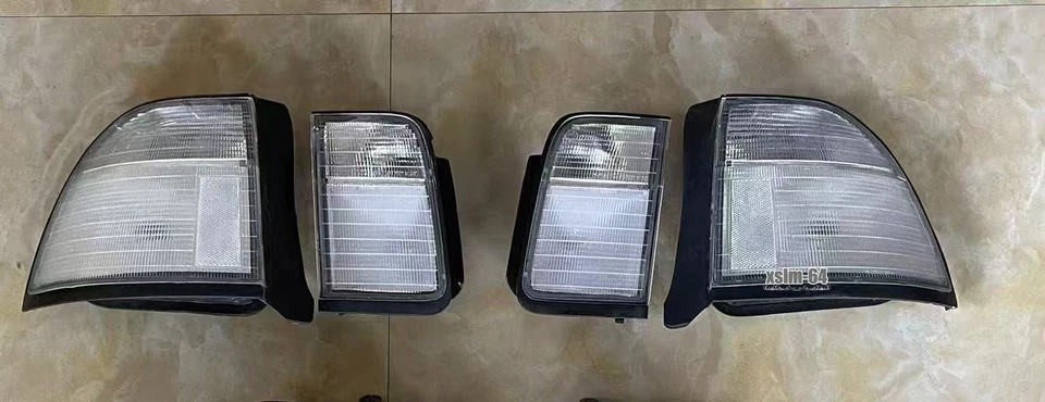 4PCS Clear Lens Rear Tail Lights Brake Lamp for 1996-1998 Honda Accord 4Dr Sedan - Изображение 2 из 4