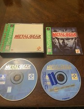 Metal Gear Solid PlayStation 1 PS1 1998 BlockBuster CIB Tested w/ Manual & Reg!