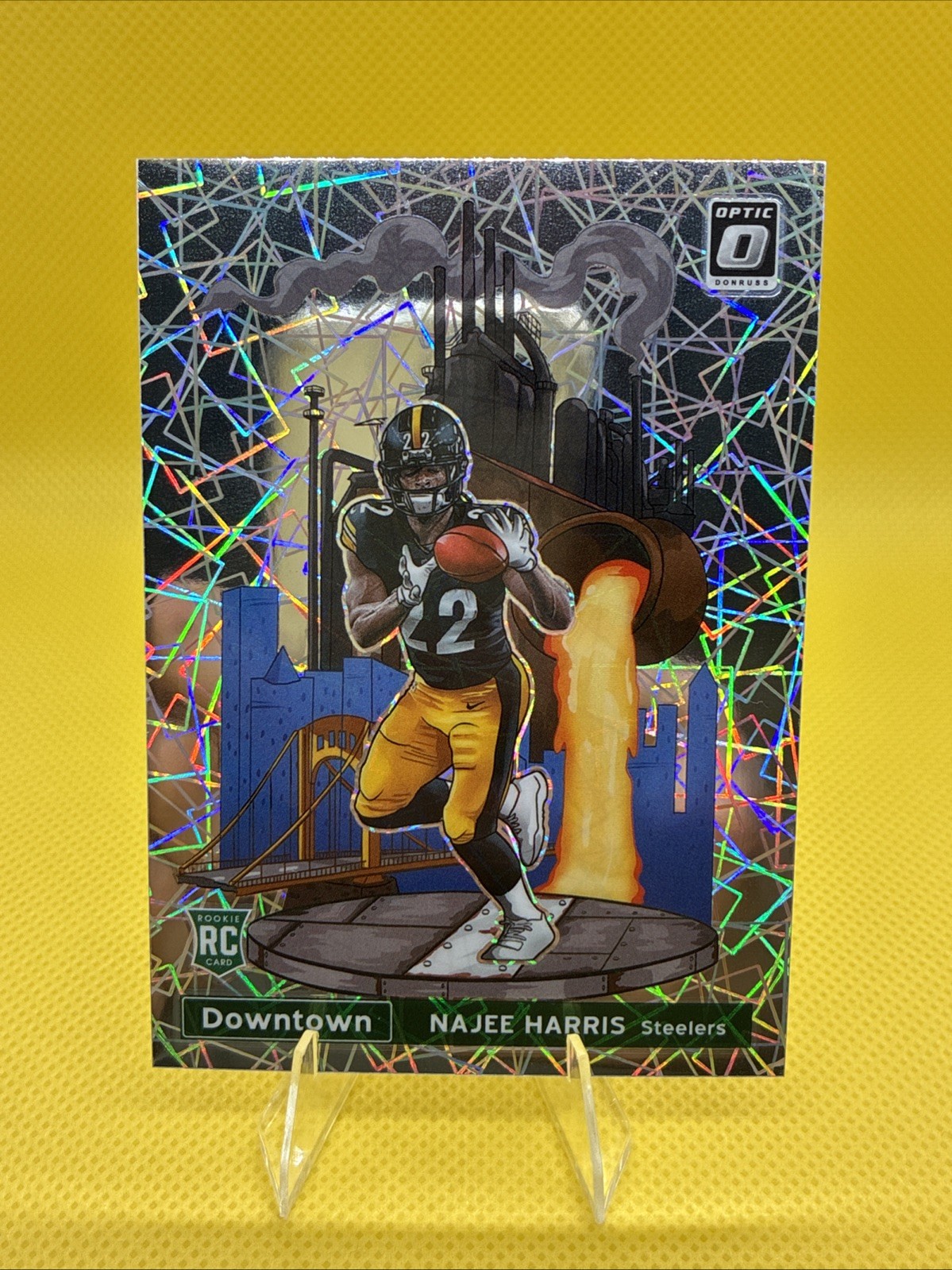 2021 Panini Donruss Optic Najee Harris Downtown