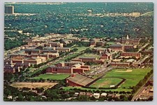 Southern Methodist University Dallas Texas TX Aerial View Postcard