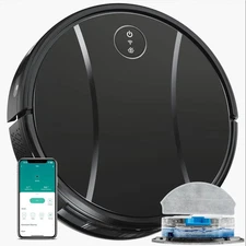 Tipdiy Intelligent Robot Vacuum & Mop Combo Powerful Robotic Cleaner G90