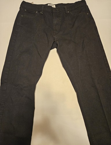 Jeans Denizen Levi's 285 Calce Relajado Negros Pierna Recta Apertura 36x34 - Imagen 3 de 7