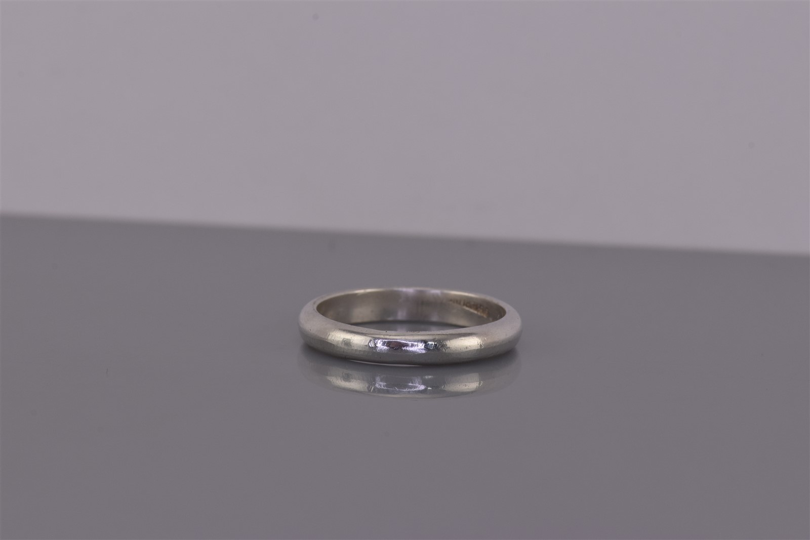 Sterling Silver 3mm Solid Rounded Stackable Band … - image 5