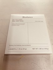 Biodance Bio Collagen Real Deep Mask  4 Sheets - New in Box