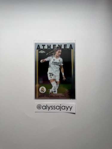 2024/25 Topps UEFA Womenâs Champions League Chrome - Athenea Del Castillo