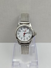 Rogers Seapearl Womens Swiss Quartz 20 ATM White Dial Date Watch New Battery
