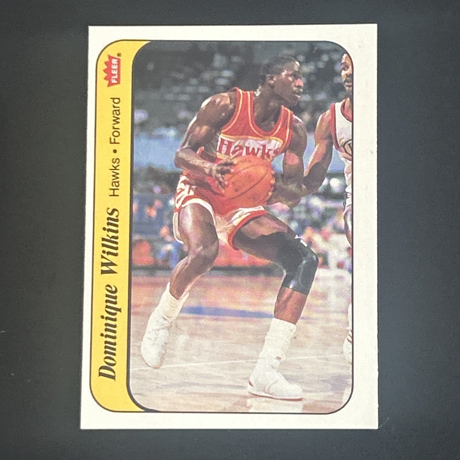 1986-87 Fleer - Stickers Dominique Wilkins #11