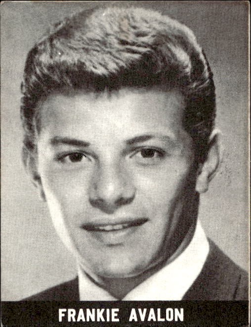 Figurina Antologia Cantanti di Musica Leggera Tedeschi 1966 # Frankie Avalon