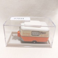 mes-97034	Brekina 1:87 Eriba Anhänger Pfanni sehr guter Zustand,