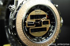 Orologio Uomo Invicta Reserve Subaqua Specialty Go;ld Ana/Digi Swiss Made Nuovo