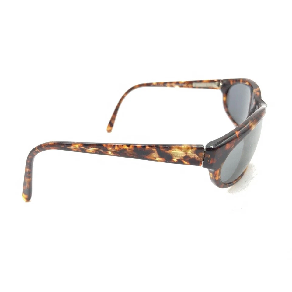 Gafas de sol polarizadas 559 marrón tortuga ovaladas envolventes lentes grises 61-15 135 hombres mujeres Foto 4 de 4