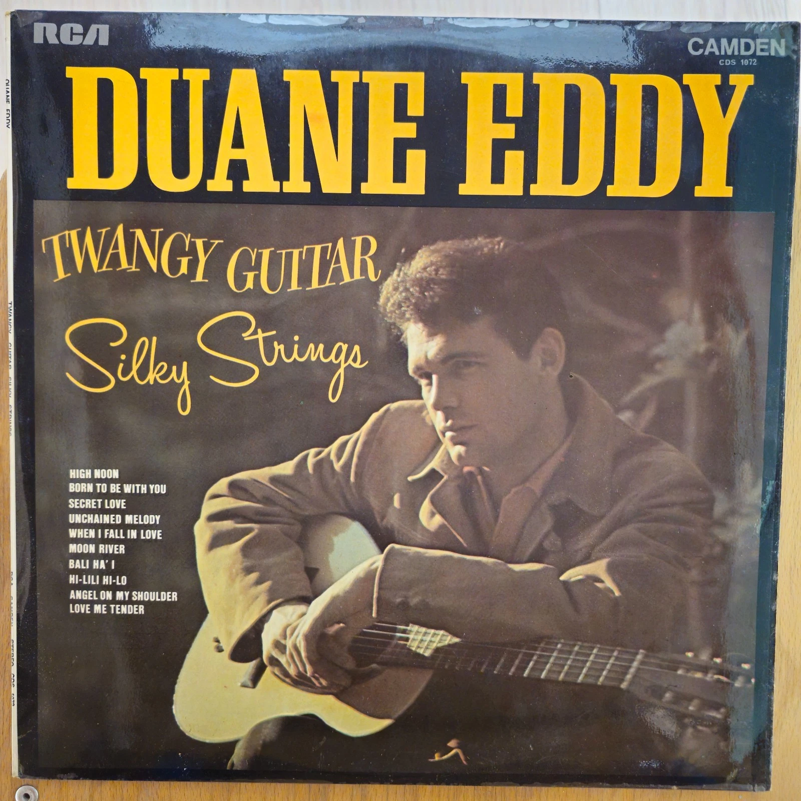 Duane Eddy Twangy Guitar Silky Strings Vinyle LP RCA Camden CDS1072 33t