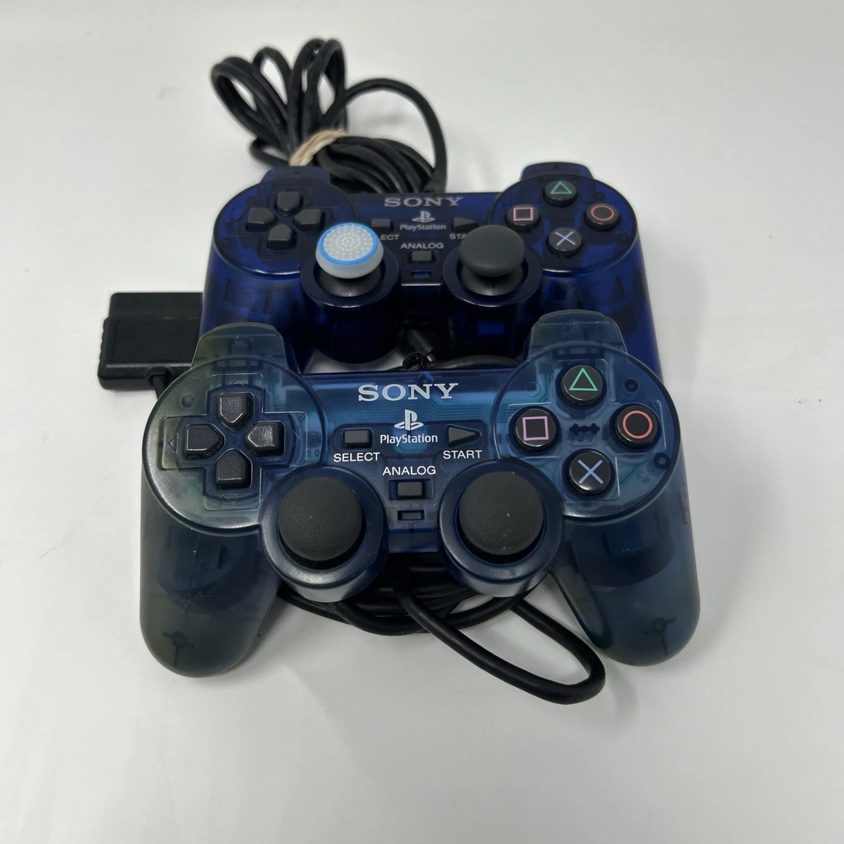 Blue Wired Controllers for Sony PlayStation 2 for sale | eBay