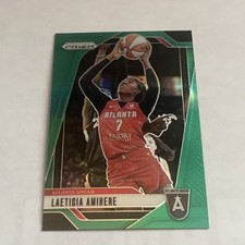 2024 Panini Prizm WNBA Laeticia Amihere Green Prizm, SP