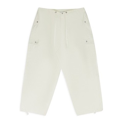 NWT RHUDE OFF-WHITE WASHED PARACHUTE PANTS TRACK PANTS SIZE XL $995