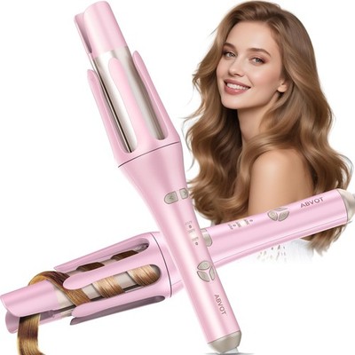 Automatic Rotating Curling Iron, ABVOT HC04 Pro Long Barrel Hair Curlers for ...