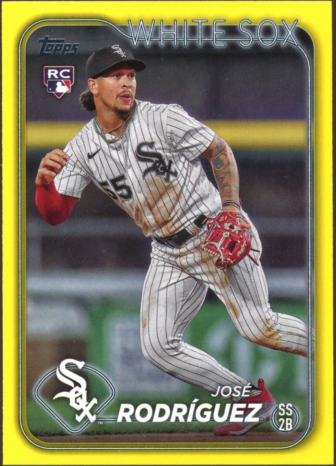 2024 Topps Jose Rodriguez #86 Yellow RC